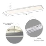 SellTec LED Deckenleuchte dimmbar mit Fernbedienung – CCT Lichttemperatur warmweiß bis kaltweiss – Bild 6
