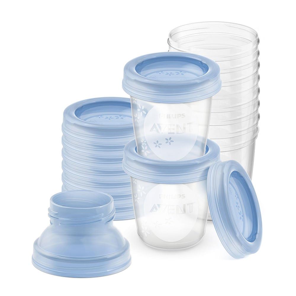 Philips AVENT Muttermilch-Aufbewahrungssystem 10er Set – Sichere Lagerung & Transport