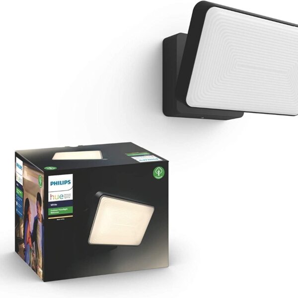 Philips Hue White Welcome Outdoor Flutlicht – Smarte Aussenbeleuchtung mit App-Steuerung