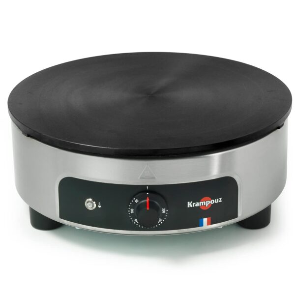 Krampouz Crêpes-Maker 40cm Rund 230V – Profi-Crêpesgerät mit Temperaturregelung