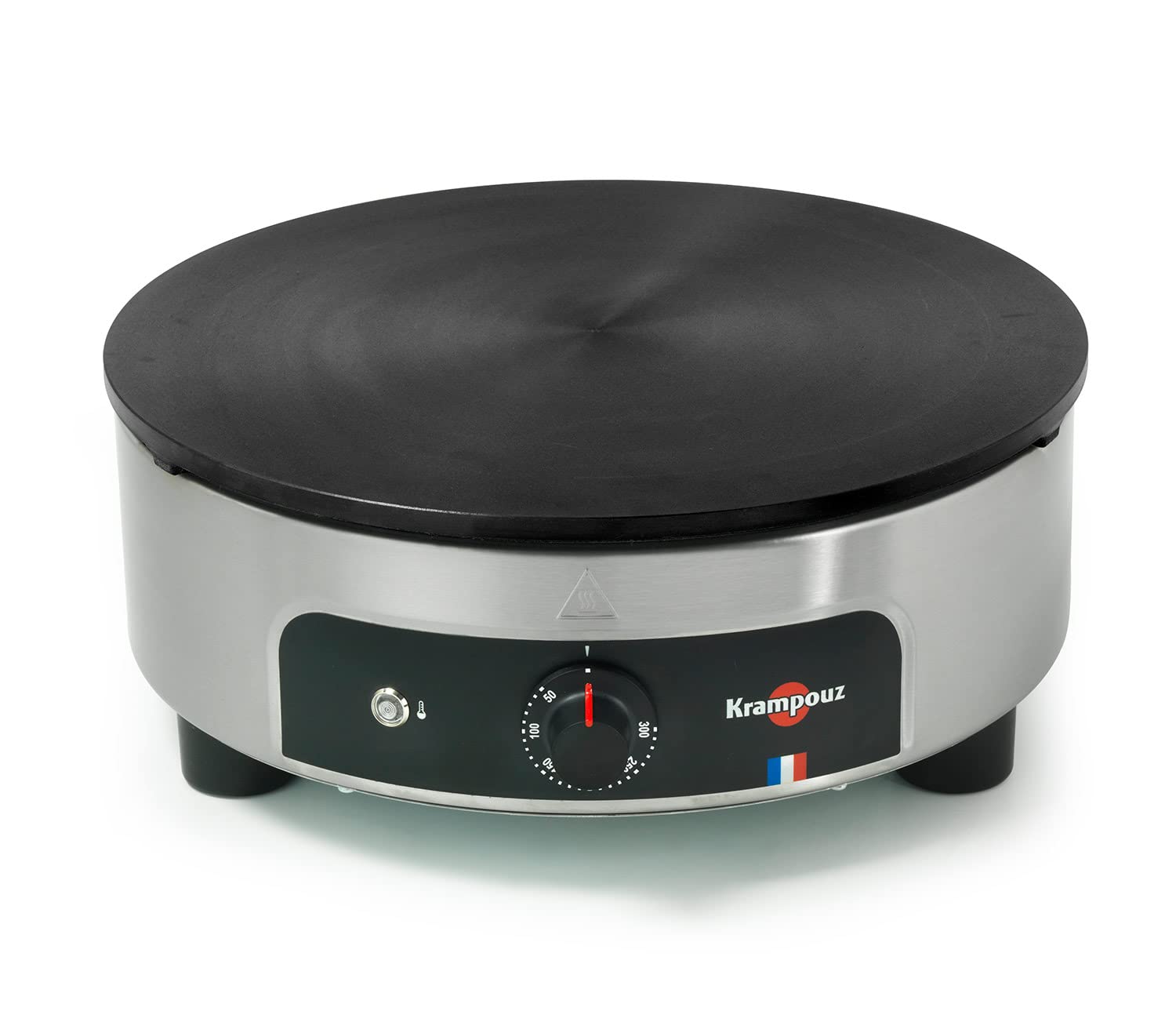 Krampouz Crêpes-Maker 40cm Rund 230V – Profi-Crêpesgerät mit Temperaturregelung
