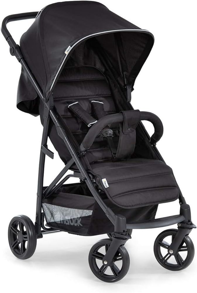 Hauck Rapid 4 Kinderbuggy bis 25 kg – Kompakt & Höhenverstellbar für mobiles Elternsein