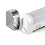 Kwazar Luminaire LED-Spiegelleuchte 12W – Badezimmer Wandleuchte mit Schalter & IP44 – Bild 6