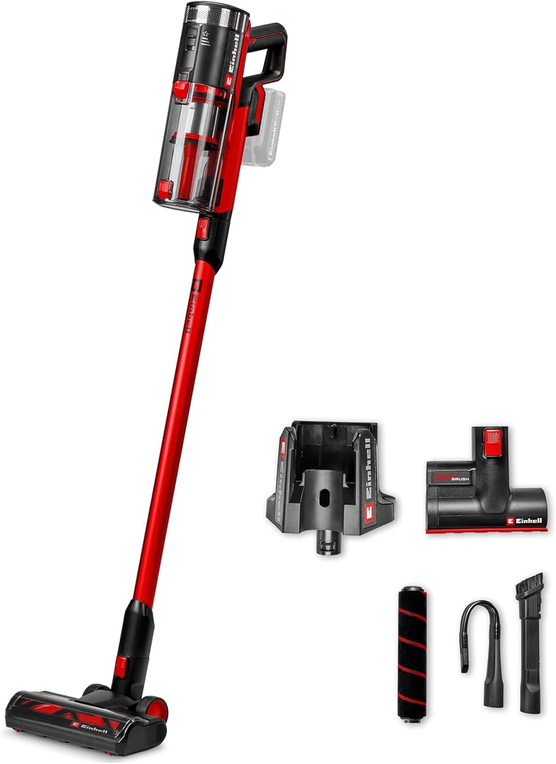 Einhell TE-SV 18/270 Li BL-Solo Akku-Stielstaubsauger – Brushless 270 mbar für PXC-Plattform