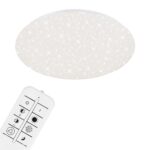 BRILONER LED Deckenlampe Sternenhimmel 49,5 cm – Dimmbar & Farbtemperatur-Regelbar