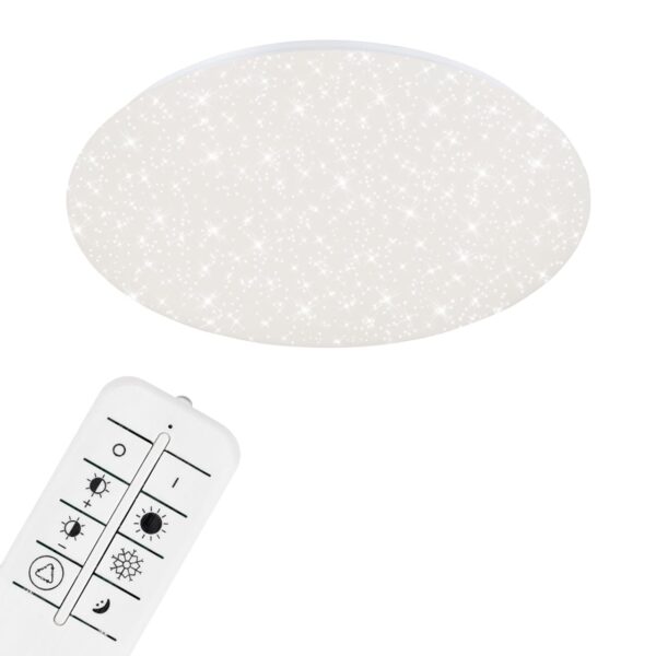 BRILONER LED Deckenlampe Sternenhimmel 49,5 cm – Dimmbar & Farbtemperatur-Regelbar