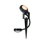 Paulmann Plug & Shine LED Gartenspot Sting Anthrazit – Insektenfreundliches Goldlicht IP67