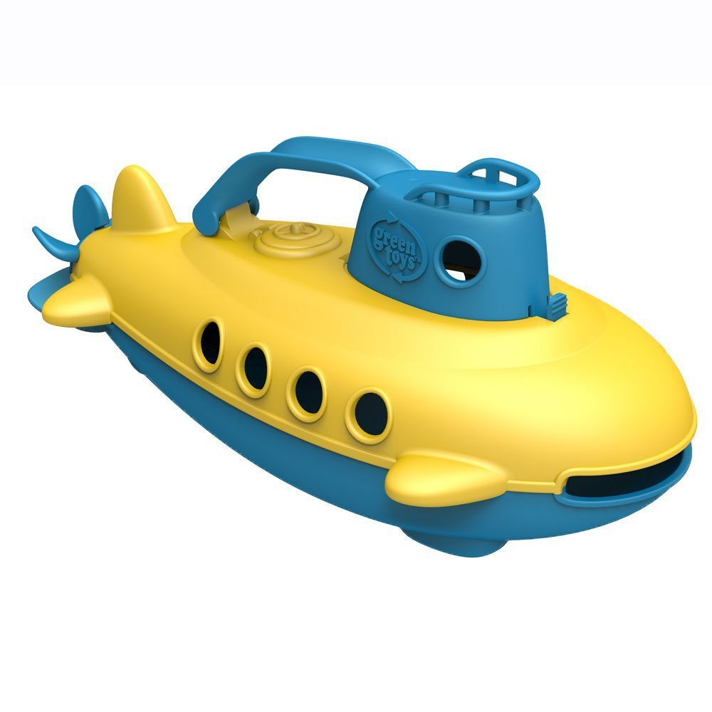 Green Toys U-Boot Badespielzeug – Nachhaltiges Spielboot ab 6 Monaten