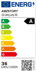 AMZSTORY 36W LED Deckenlampe Dimmbar mit RGB & Fernbedienung – Smart Home Deckenleuchte – Bild 9