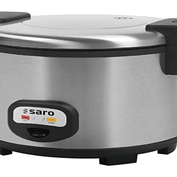 SARO JULIUS Reiskocher 13 L mit Antihaft-Topf – Profi-Reiskocher für 30 Portionen