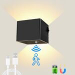 URAQT LED Wandleuchte mit Bewegungsmelder – 4000 mAh Akku, USB-Aufladbar, 450 Lumen – Bild 8
