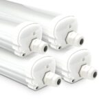 4er Pack HOFTRONIC LED Feuchtraumleuchte 120cm IP65 36W 4320lm – Kaltweiß