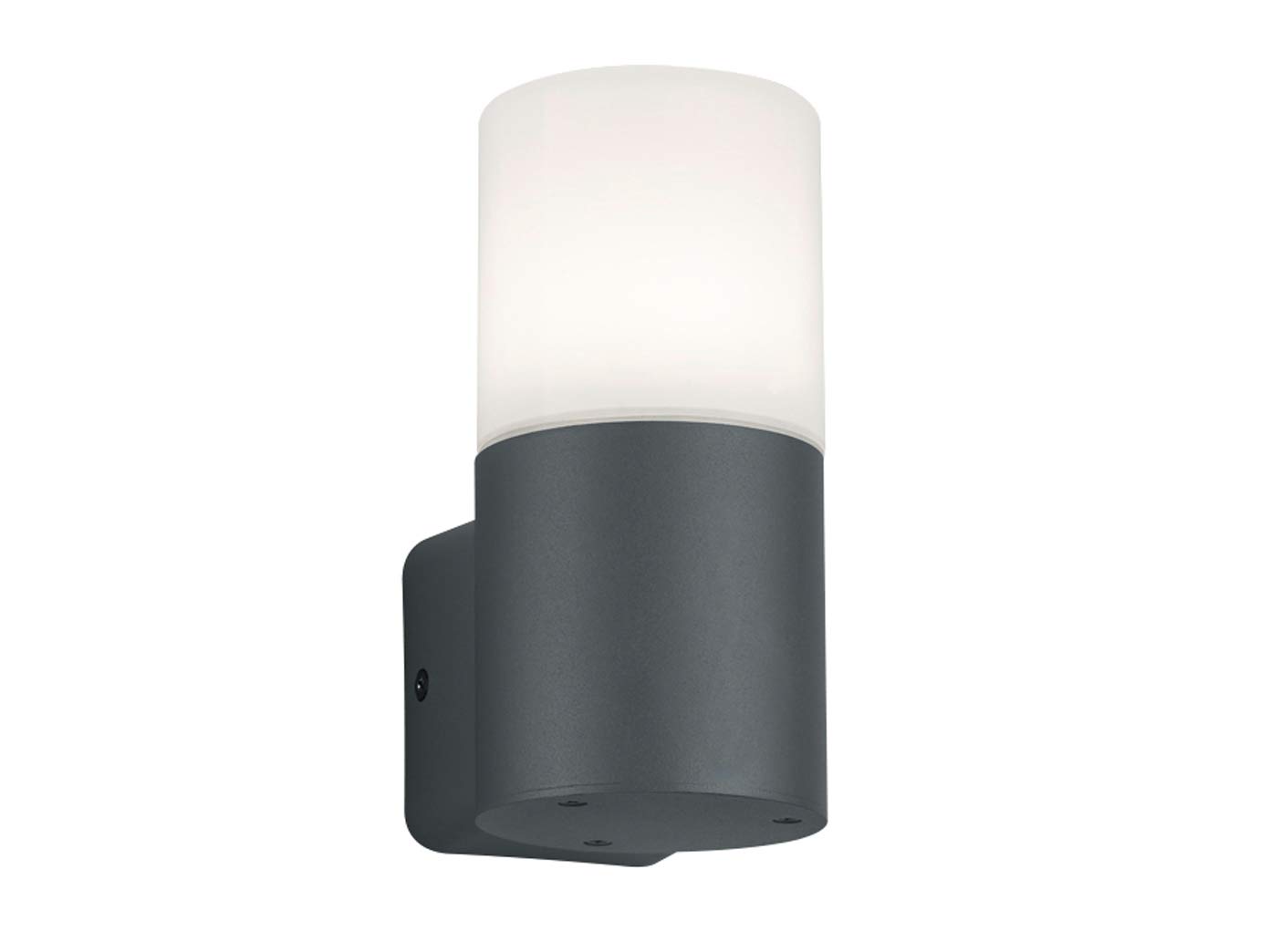 Trio Leuchten Hoosic Aussenwandleuchte Aluminium anthrazit – IP44 Spritzwasserschutz
