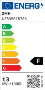 ZMH LED Wandleuchte 50 cm Holz – 8W Warmweiss indirekt für Schlafzimmer & Flur – Bild 9