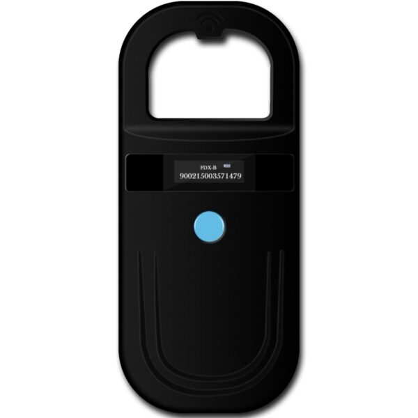 Smoostart Tierchip Lesegerät ISO11784/85 FDX-B – Professioneller Mikrochip Scanner für Hunde & Katzen