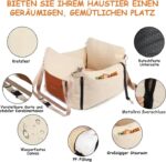 Felixora Hundeautositz 2-in-1 wasserdicht – Sicherheitssitz für kleine Hunde bis 15 kg – Bild 4