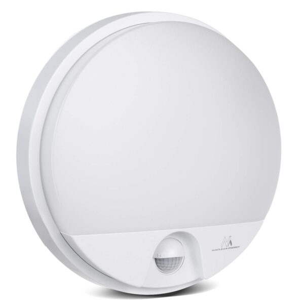 Maclean LED-Wandleuchte mit IR-Bewegungssensor – 15W 1100lm IP54 für Innen & Außen