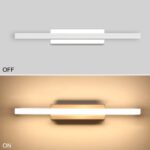 Klighten LED-Spiegelleuchte 40cm 9W IP44 – Badezimmerlampe Warmweiss 3000K – Bild 2