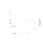 SEBSON LED Aussenleuchte mit Bewegungsmelder IP65 – 15W 1300lm schwenkbar – Bild 6