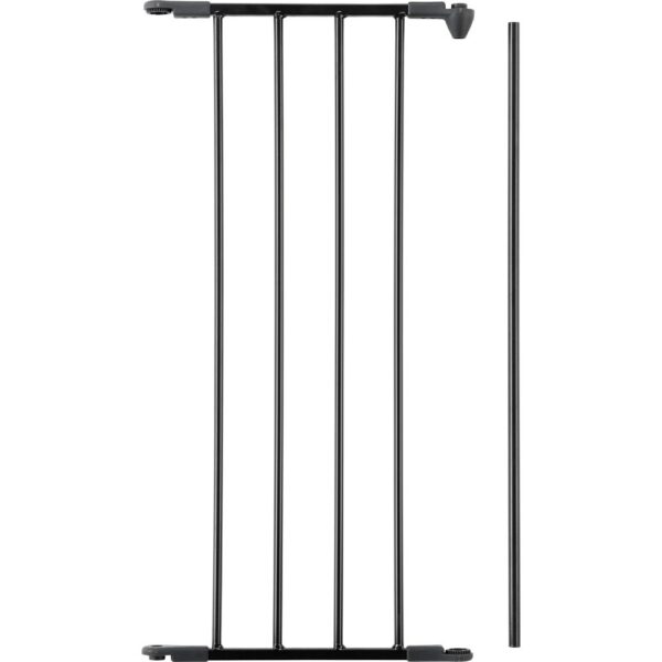 BabyDan Flex Verlängerung 33 cm Anthrazit – Erweiterbar für alle Flex Gitter