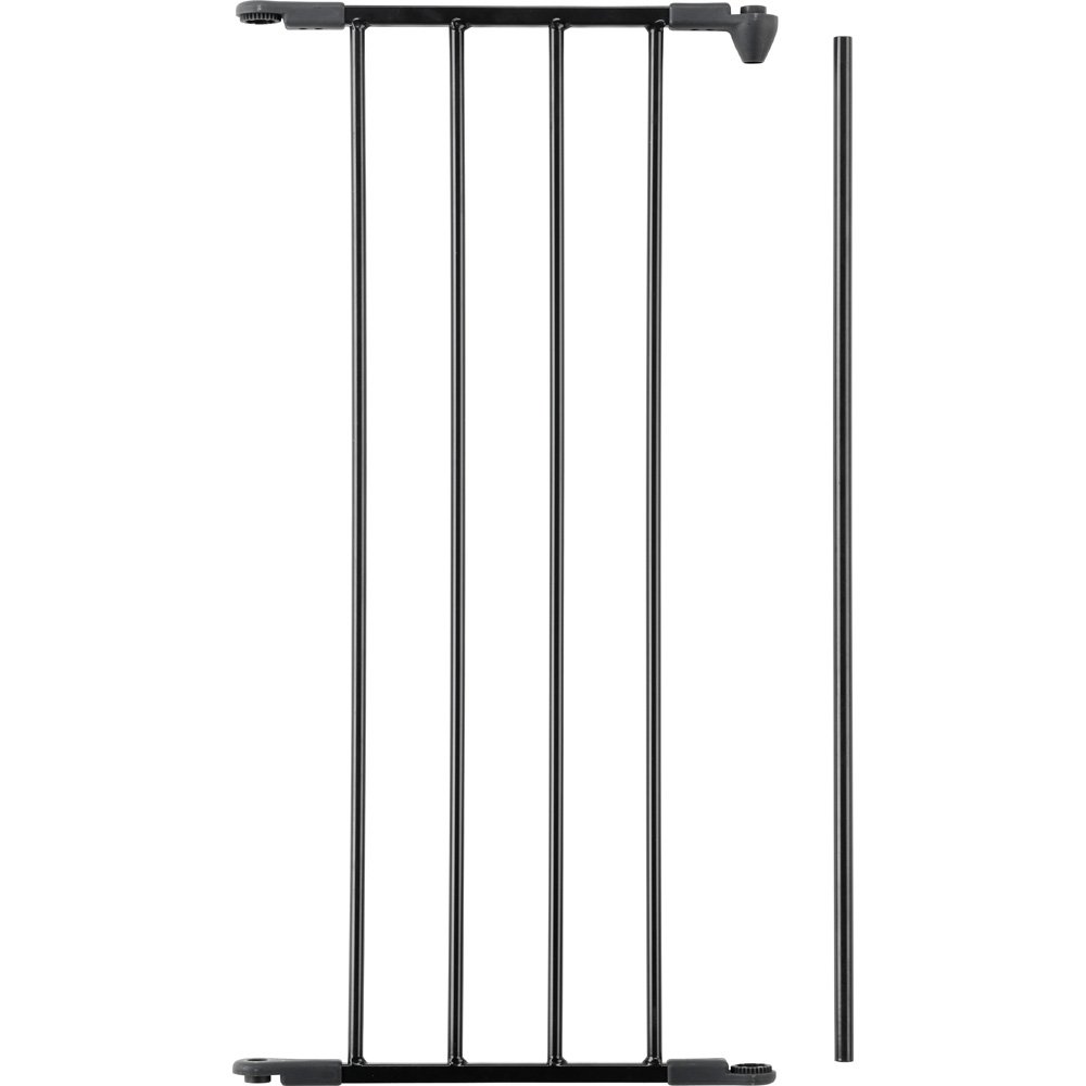BabyDan Flex Verlängerung 33 cm Anthrazit – Erweiterbar für alle Flex Gitter