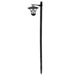 2er Set Solar-Gartenleuchten bis 150 cm – Höhenverstellbare LED Wegeleuchten mit Dämmerungssensor – Bild 9