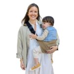 Jane Catch Baby Hüfttrage 9-48 Monate – Ergonomische Babytrage aus 100% Baumwolle