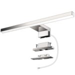 Azhien LED Spiegelleuchte 300mm, 5W 400LM Neutralweiß 4000K – Badezimmerlampe mit 3-in-1 Montage