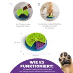 Outward Hound Nina Ottosson Lickin' Layers Puzzle – Intelligenzspielzeug Stufe 2 für Hunde – Bild 3