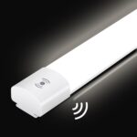 IEGLED 120cm LED Feuchtraumleuchte 36W 4000LM mit Bewegungsmelder – IP65 Deckenlampe