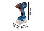 Bosch GDX 18V-200 Akku-Drehschlagschrauber – 200 Nm mit L-BOXX für Profis – Bild 3