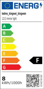 LED Spiegelleuchte Bad 40 cm – 600 lm Neutralweiß IP44 für perfekte Ausleuchtung – Bild 8