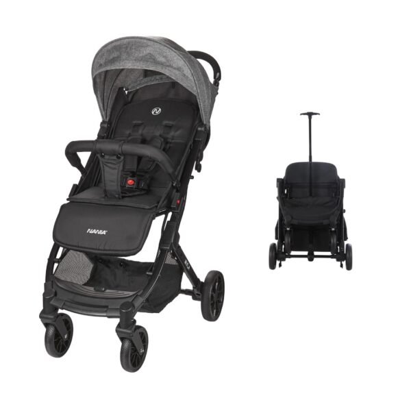 Nania Myla Kinderwagen – Kompakter Buggy 0–4 Jahre, 7,5 kg, mit Transporttrolley