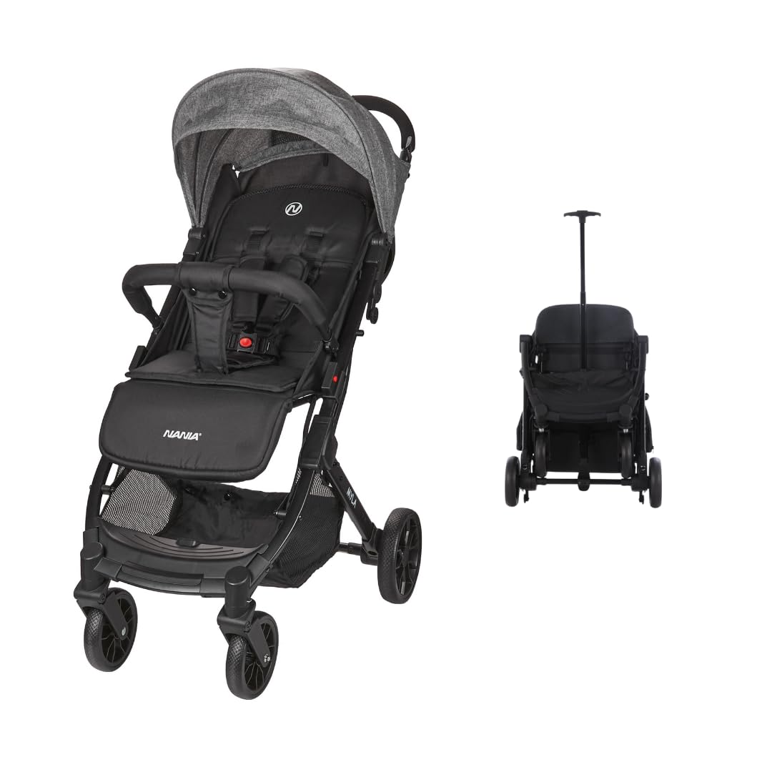 Nania Myla Kinderwagen – Kompakter Buggy 0–4 Jahre, 7,5 kg, mit Transporttrolley
