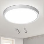 Oraymin LED-Deckenleuchte 18W mit Radar-Bewegungssensor & Dämmerungssensor – 4000K