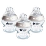 Tommee Tippee Natural Start Anti-Kolik-Babyflasche 150ml, 3er-Pack – Brustähnlicher Sauger