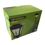 GERMANIA Solar-Gartenlaterne 120 cm – Warmweisses LED-Orientierungslicht im Straßenlaternen-Design – Bild 7