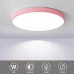 BTLINK LED Deckenleuchte Ø40cm Rosa – 36W Warmweiss 3000K für Schlafzimmer & Wohnzimmer – Bild 7