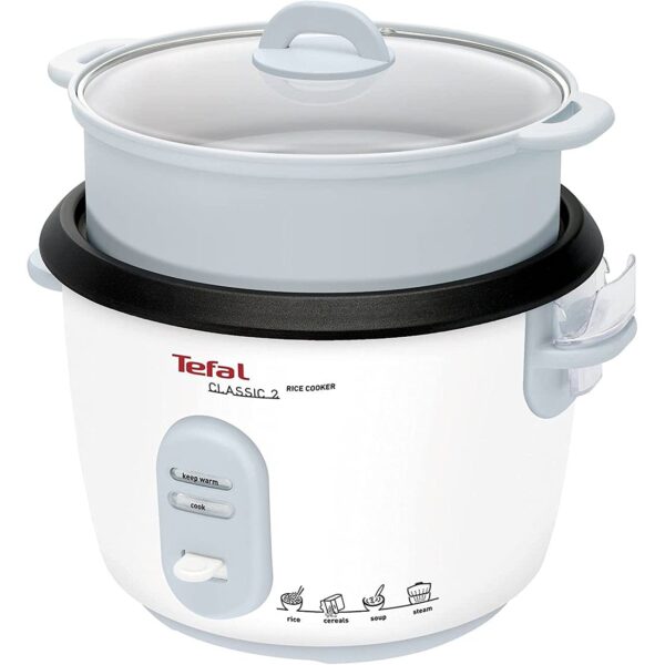 Tefal RK1011 Reiskocher 5L – Automatisch perfekt gegarter Reis mit Warmhaltefunktion