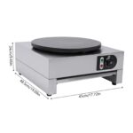 Ciounmb Crêpes Maker 3000W – Profi-Elektrogrill mit Antihaftbeschichtung für Crepes & Pancakes – Bild 2