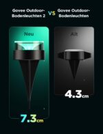 Govee RGBIC Bodenleuchten 15m IP67 – Smarte Gartenbeleuchtung mit 63 Szenenmodi – Bild 7