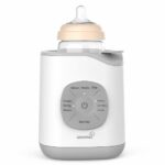 GROWNSY Flaschenwärmer Baby – Intelligente Automatik, 3–5 Min. Wasserbad, Sterilisieren & Auftauen