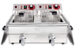 Beeketal BWF-102P Doppel Kaltzonenfritteuse – 2 x 10 Liter Profi Gastro Friteuse – Bild 7