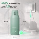 Momcozy Tragbarer Flaschenwärmer 500 ml – Schnelles Aufheizen für unterwegs, Kabellos mit USB-C – Bild 3