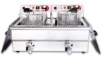 Beeketal BWF-132P Doppel Kaltzonenfritteuse – 2 x 13 Liter Profi Gastro Fritteuse Edelstahl – Bild 3