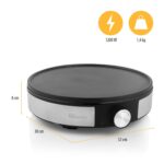 Tristar Crêpe-Maker 30 cm mit Antihaftbeschichtung & Thermostat – Profi-Crepes für die ganze Familie – Bild 3