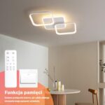 ANTENLICHT LED Deckenleuchte 40W 4500LM – Dimmbar 2700-6500K mit Fernbedienung & Memory-Funktion – Bild 4