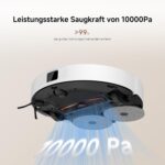 XIAOMI H50 Saugroboter mit Wischfunktion – 10.000 Pa Saugkraft & automatischer Staubentleerung – Bild 4