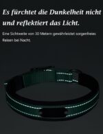 Yonsbox Personalisiertes Reflektierendes Hundehalsband mit Gravur – Sicherheit & Komfort – Bild 2