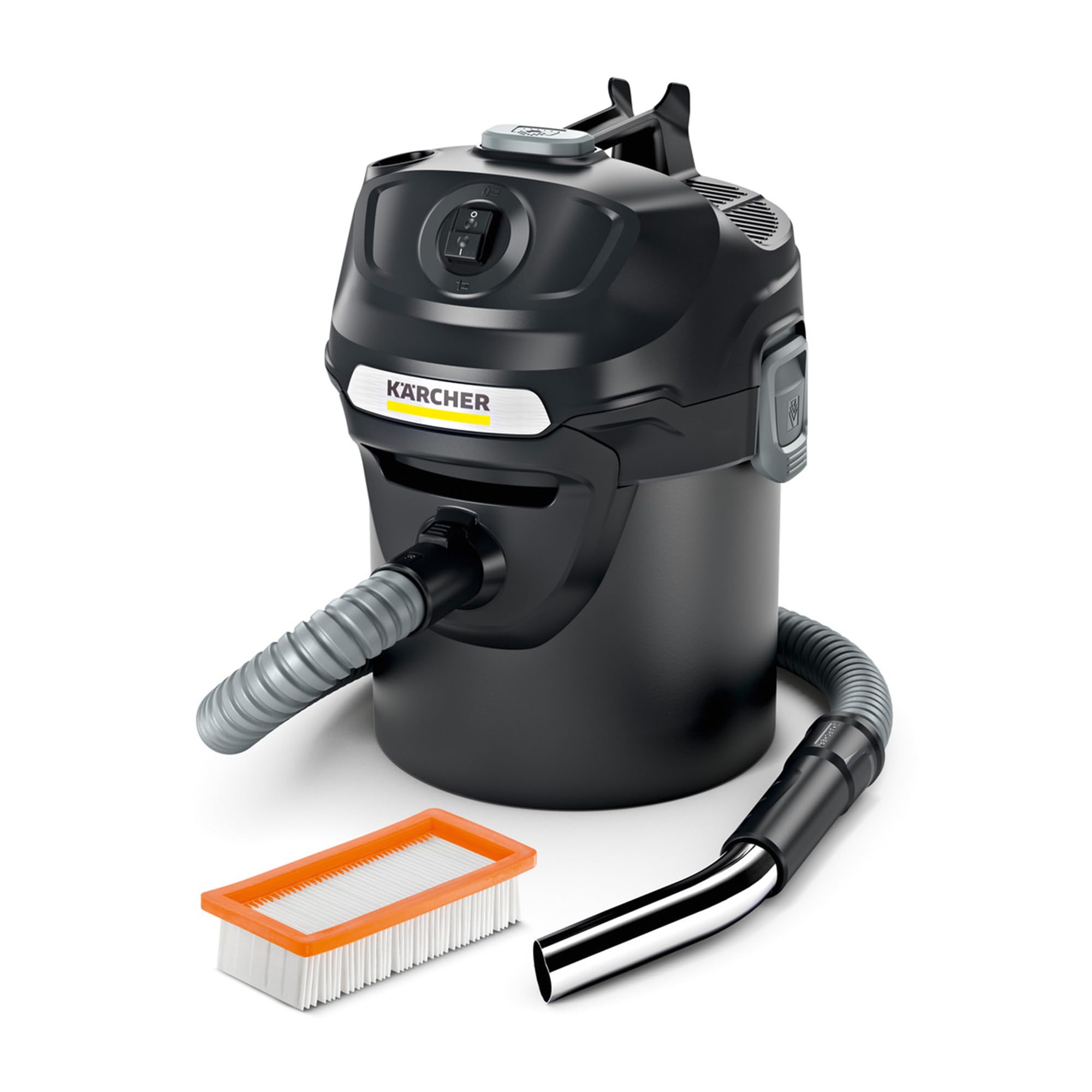 Kärcher Aschesauger AD 2 – 1000 W Saugleistung für Kamin & Grill